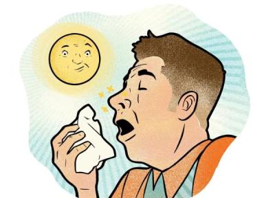 چرا بعضی افراد به محض قرار گرفتن در نور آفتاب عطسه می نمایند؟ دلیل علمی این پدیده چرا بعضی افراد به محض قرار گرفتن در نور آفتاب عطسه می نمایند؟ دلیل علمی این پدیده